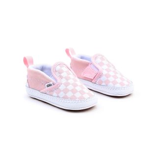 Infant Checkerboard Slip-On V Crib Shoes (0-1 year)