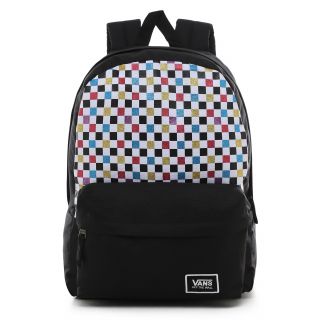 Glitter Check Realm Backpack