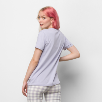 MIXED UP GINGHAM BFF TEE Hover