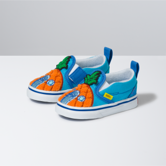 Toddler Vans X Spongebob Slip-On Velcro Shoes (1-4 years)