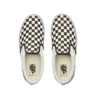 Kids Checkerboard Classic Slip-On Shoes (4-8 years) Hover