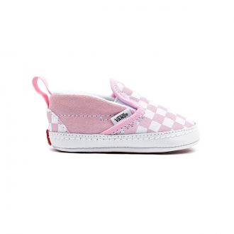 Infant Checkerboard Slip-On V Crib Shoes (0-1 year)