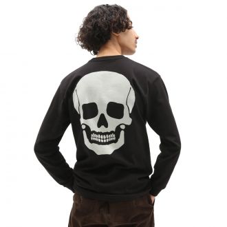 Anaheim Needlework Skull Long Sleeve T-shirt Hover